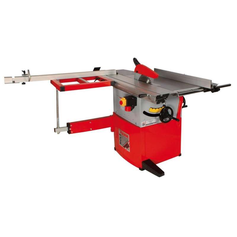 Scie circulaire sur table Holzmann TS250FL avec chariot 1320 mm - 230V