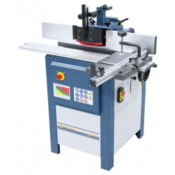 4-Gang-Tischfräsmaschine Bernardo T500PR mit Tisch und verschiebbarem Aluminiumschlitten – 230 V