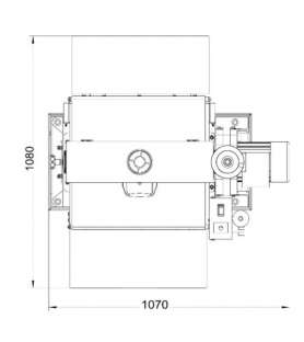 Levigatrice a pennello Holzprofi PB560