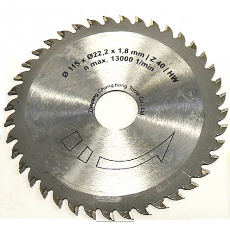 Circular carbide blade for Scheppach PL305 plunge saw - Probois