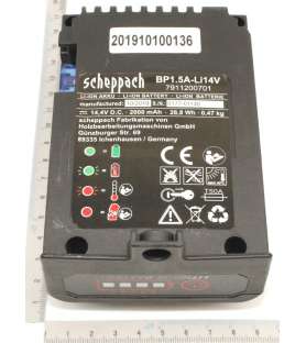 2.0Ah-Li14V battery for Scheppach and Woodster mower