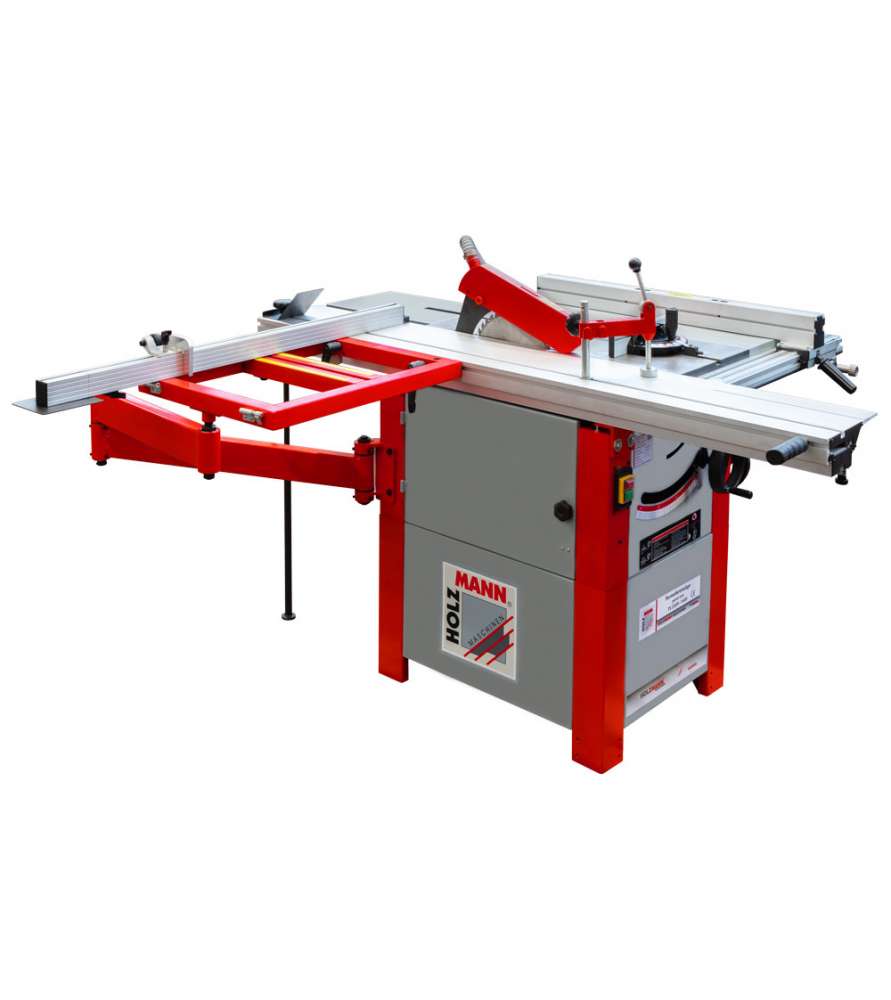 Scie circulaire sur table Holzmann TS250F avec chariot 1600 mm