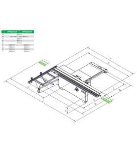 Formatkreissäge Holzprofi FPM2500VR