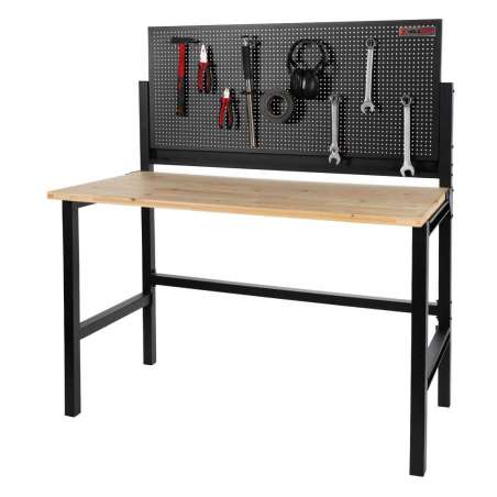 Folding metal workbench Holzmann WB142FOLD - Probois Machinoutils