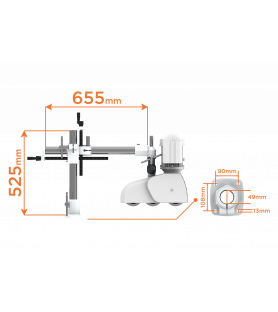 Alimentador automático para fresadora semiprofesional Maggi Steff 2033 - 400 V