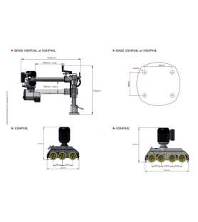 Apparato di avanzamento per toupie Holzprofi VSHP34L - 400V