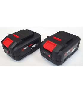 Batterie de 4Ah pour scie plongeante Holzmann TAS165AKKU - Pack de 2
