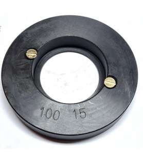 Butting ring in light alloy bore 30 mm - Ø100x55 mm - Leman 970.5.100.55.00