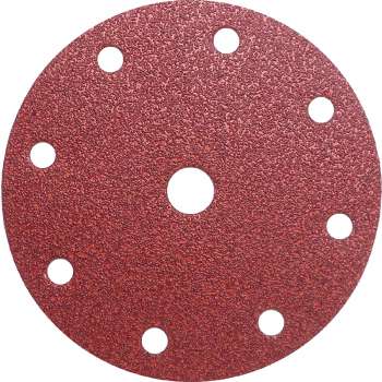 5 Disques abrasifs auto-agrippants 8 trous 150 mm Grain 60 perforation GLS1 - Klingspor ref 367094