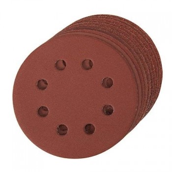 Hook & Loop Abrasive disc punched Klingspor 125 mm Grit 80, set of 5