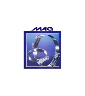 Collier de serrage en zinc type MAG pour tuyau aspirateur 160 mm