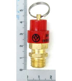 Safety valve for compressor Zipper