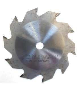 Sägeblatt für kreissäge, hartmetall-dia 125 mm bohrung 12.7 mm - 10 zähne