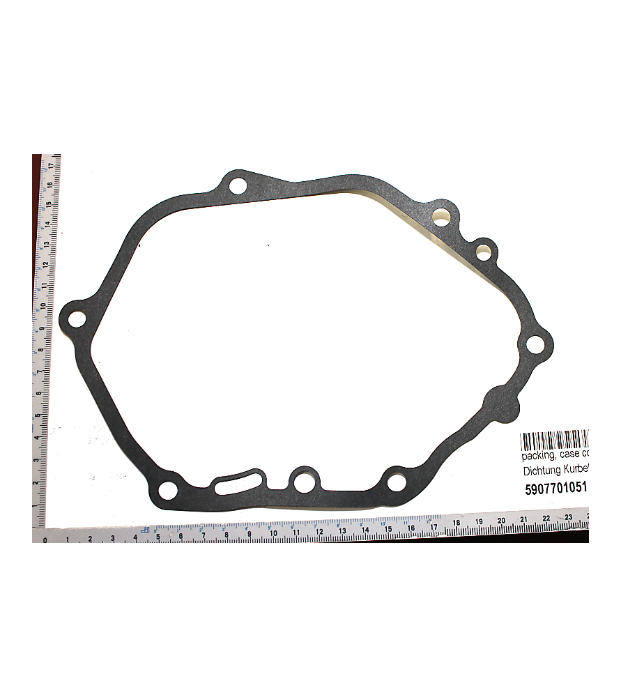 Crankcase gasket reference 5907701051 for Scheppach HCP2600 high pressure cleaner