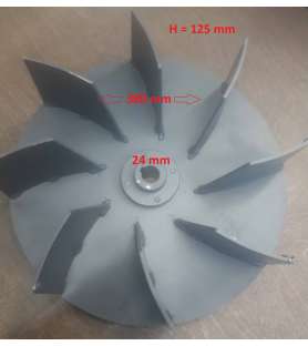 Turbina de 380 mm de diámetro para aspirador de virutas Holzmann ABS8000PRO