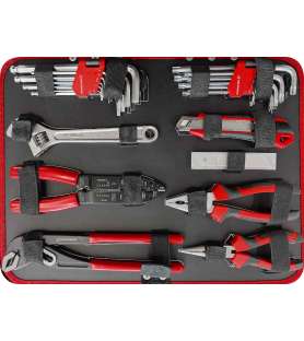 Caisse de 167 outils Holzmann WZK167PRO