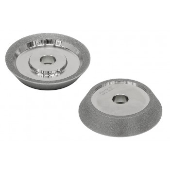 Diamond grinding wheel for HM drills on Bernardo DG20M sharpener