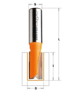 CMT 911.080.11 - Fraise de défonceuse Q8 - Pour rainurer Ø8