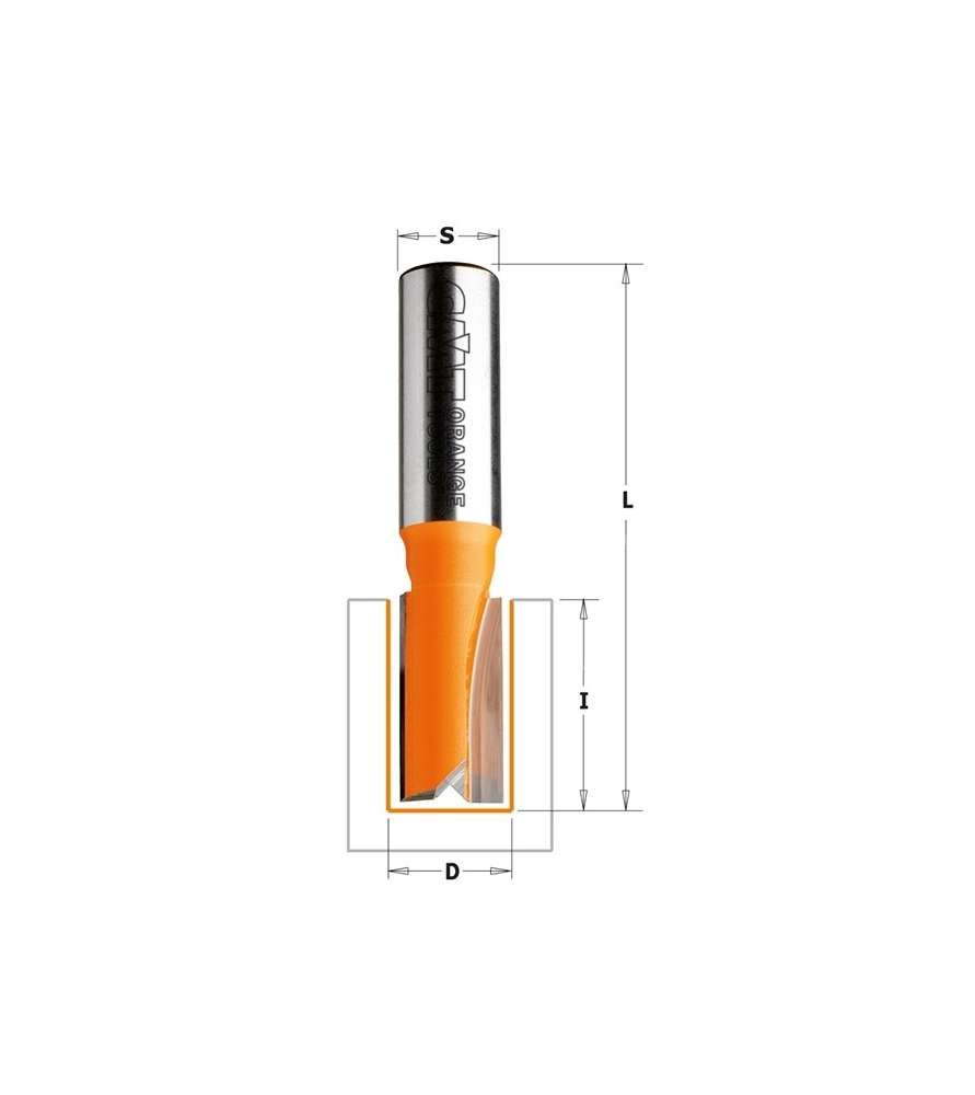 CMT 911.080.11 - Fraise de défonceuse Q8 - Pour rainurer Ø8