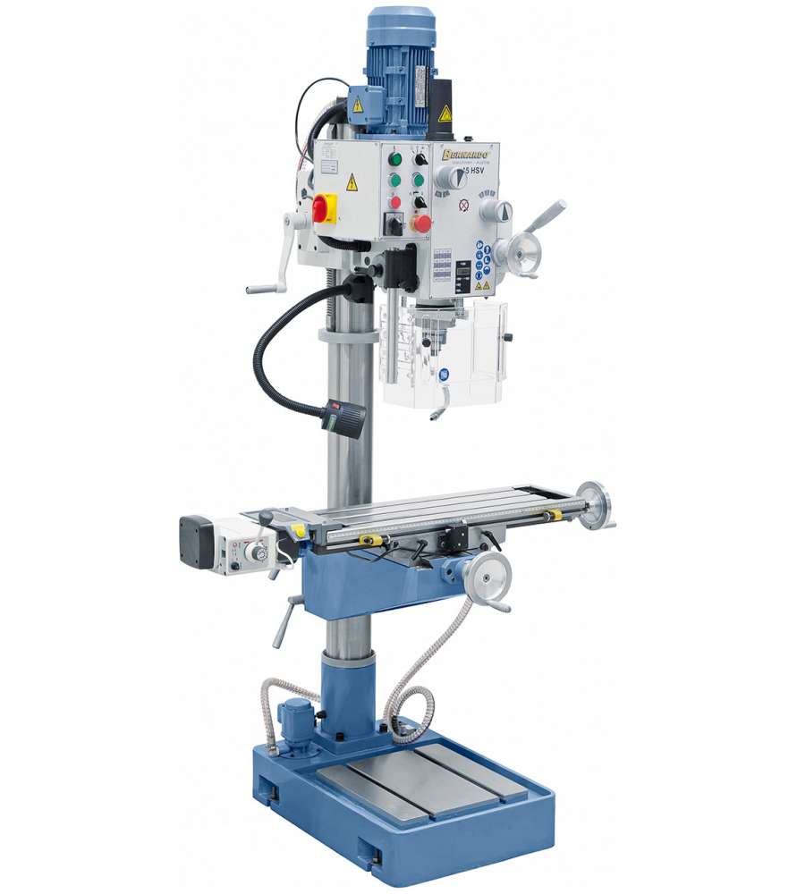 Bohr- und Fräsmaschine Bernardo BF45HSV mit Pinolenvorschub