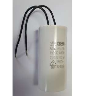 Condensador de arranque con cable 80uF - 450VAC