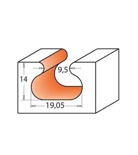 CMT 955.102.11 - Finger Pull Bit dia. 19.05 mm Q8