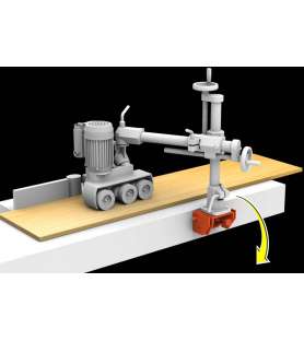 Maggi tilting fixing plate ref 22100151 for trainer (large size)