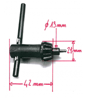 Clé de mandrin pour perceuse à colonne Scheppach DP16SL