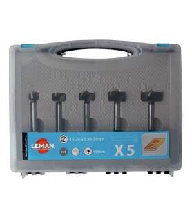 Box Leman 5 drill bits dia....