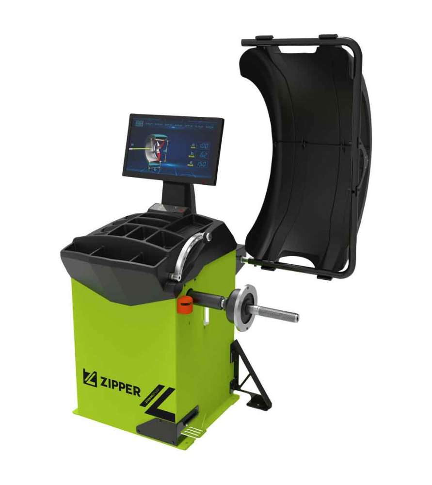 Reifenauswuchtmaschine mit LCD-Display Zipper ZI-RWM827-LCD