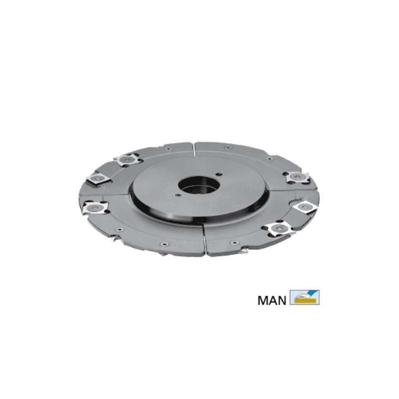 Portautensile con scanalature allungabili da 5 a 9,5 mm Ø 160 mm per toupie da 50 mm