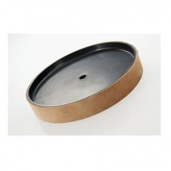 Leather honing disc Ø 200 mm Scheppach for wet stone sharpener