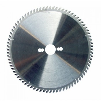 Hoja de sierra circular diámetro 250 mm - 80 dientes Trapez. neg. para metales No-Férreos