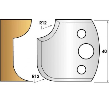 Porte outils ht 40 diametre 78 mm pour fers 40 mm toupie 30 - Cdiscount  Bricolage