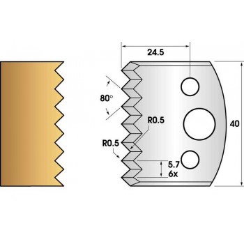 Porte outils ht 40 diametre 68 mm pour fers 40 mm toupie arbre 20 mm -  Cdiscount Bricolage