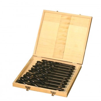 HSS drill bits for MT2 drilling machine from 14 to 23 mm (box of 10 pieces)