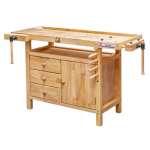 Wooden workbench